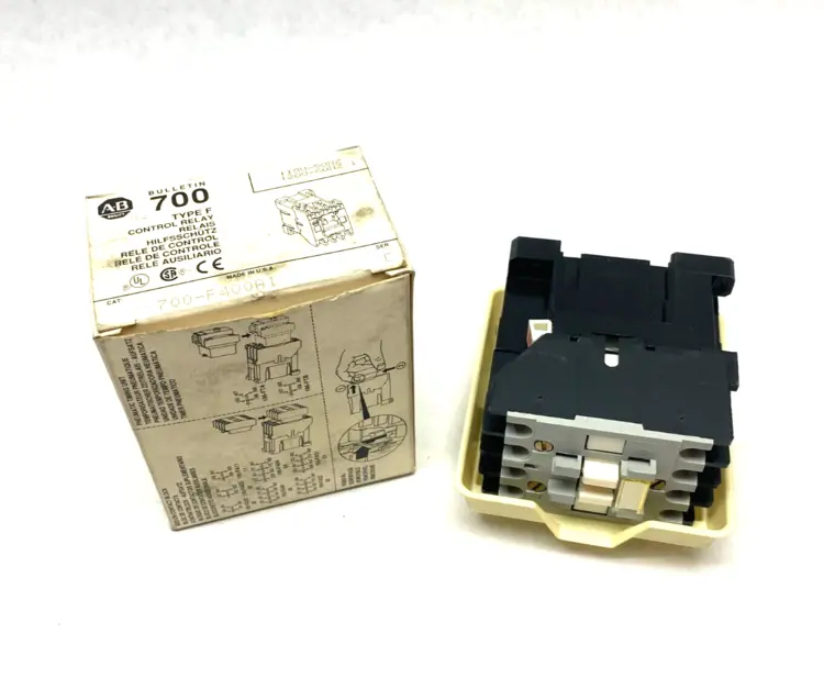 Used ALLEN-BRADLEY SER. C TYPE F CONTROL RELAY 110V-50HZ, 120V-60HZ Relays & Switches | Maverick Industrial Sales #1113963