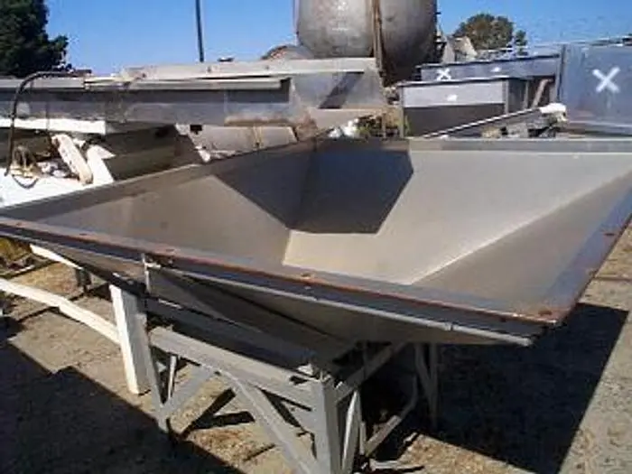 Feeder, Reciprocating, Plate Type, 7" X 27", S/st, 1/3 HP, #S328643