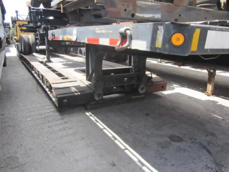 Used FONTAINE DETACHABLE NECK DOUBLE DROP EXTENDABLE LOWBOY TRAILER Lowboy Trailers Florida US | USA Transequipment #1542468