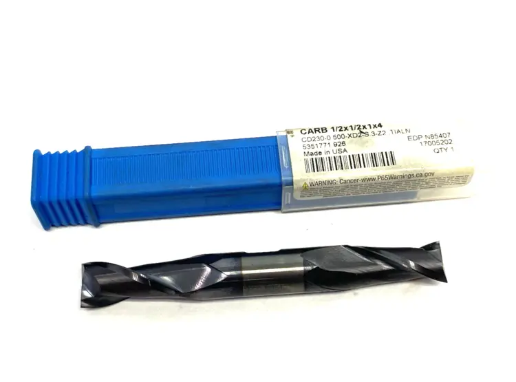 Used SECO, NIAGARA CUTTER CENTER CUTTING DOUBLE END SHORT LENGTH SQUARE END END MILL, 1/2 I End Mills Michigan US | Maverick Industrial Sales #1090296