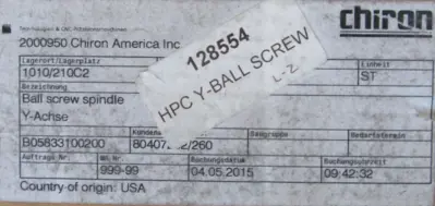 NEW NSK W4008G-66ZK1X-C5Z20 BALL SCREW SPINDLE W4008G66ZK1XC5Z20