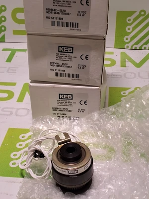 KEB 020364X-052U CLUTCH BRAKE FLEXJET SPINDLE 5.5W 12VDC - NEW