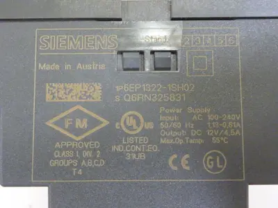 USED SIEMENS 6EP1 322-1SH02