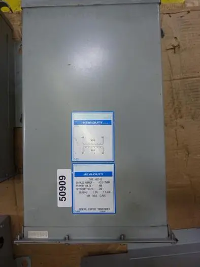 Used EGS HZ12-7500R Transformers Michigan US | Ideal Machinery #579640