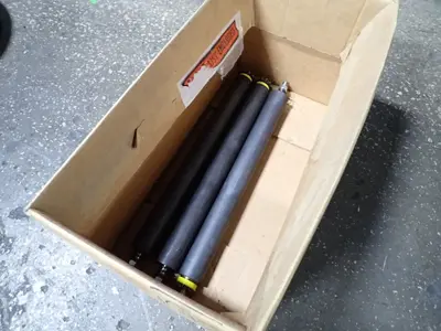 20" X 2" Conveyor Rollers