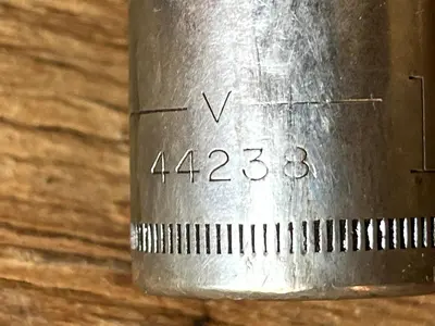 Craftsman 1/2" Drive 19MM 12 Point Shallow Socket Metric G2 44238 USA