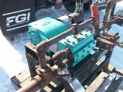 USED KERR KZ1000 TRIPLEX PUMP