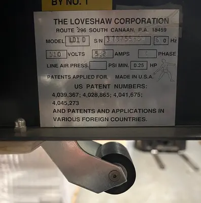 USED LOVESHAW LD10