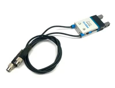 USED FESTO PARALLEL GRIPPER 3MM STROKE 254042 W/ DUAL PROXIMITY SENSORS