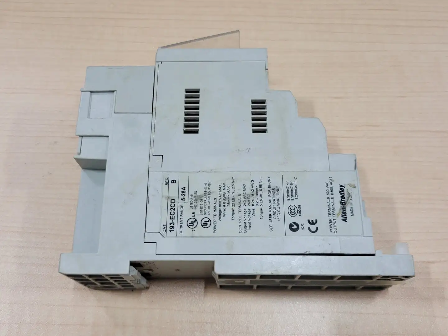 USED ALLEN-BRADLEY 193-EC2CD