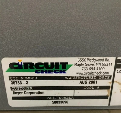 USED Circuit Check 50033696