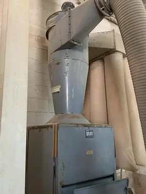 TORIT 20-3, 3 HP COMBINATION CYCLONE AND BAG PORTABLE DUST-COLLECTOR