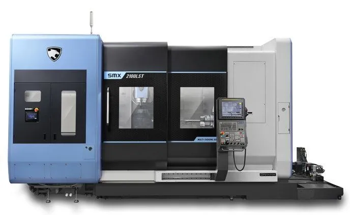 DN Solutions SMX 2100LST High Performance Opposed Spindle Multi-Axis ATC Milling and Turning Cente with B-Axis