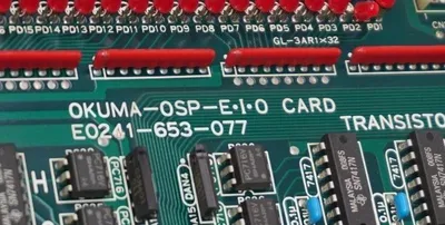 USED OKUMA E0241-653-077 TRANSISTOR OUTPUT CARD E0241653077