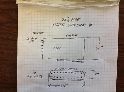 USED WHITE SUPERIOR 132CX