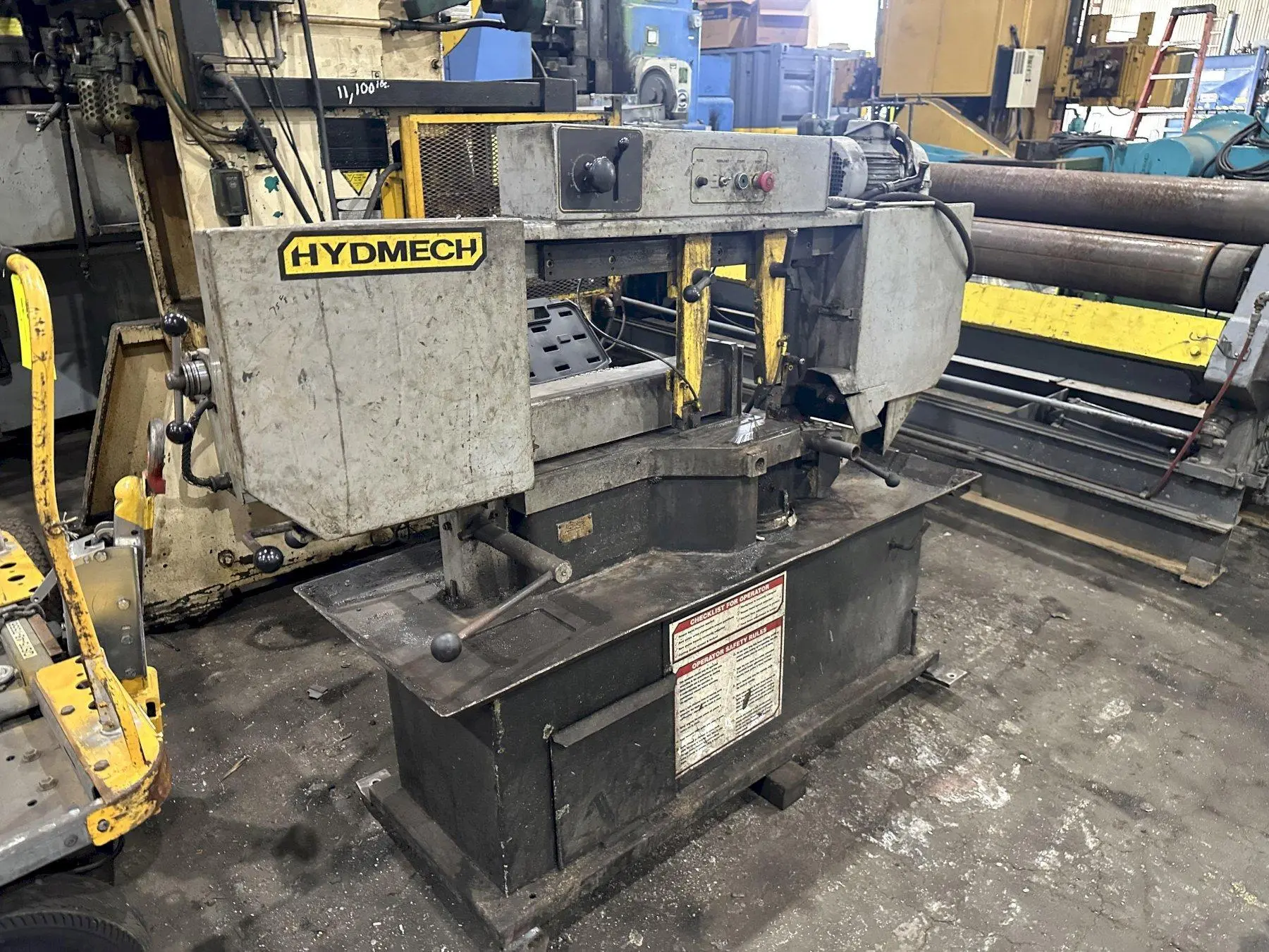 13" X 20" HYD-MECH MODEL #S20 SWIVEL MITRE HORIZONTAL BANDSAW: YOBRO #23836