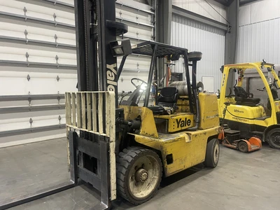 Yale Model GLC155CANGBV126 15,000 Lbs Capacity Forklift