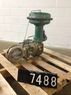 Fisher type 8550 Butterfly Valve size 6"