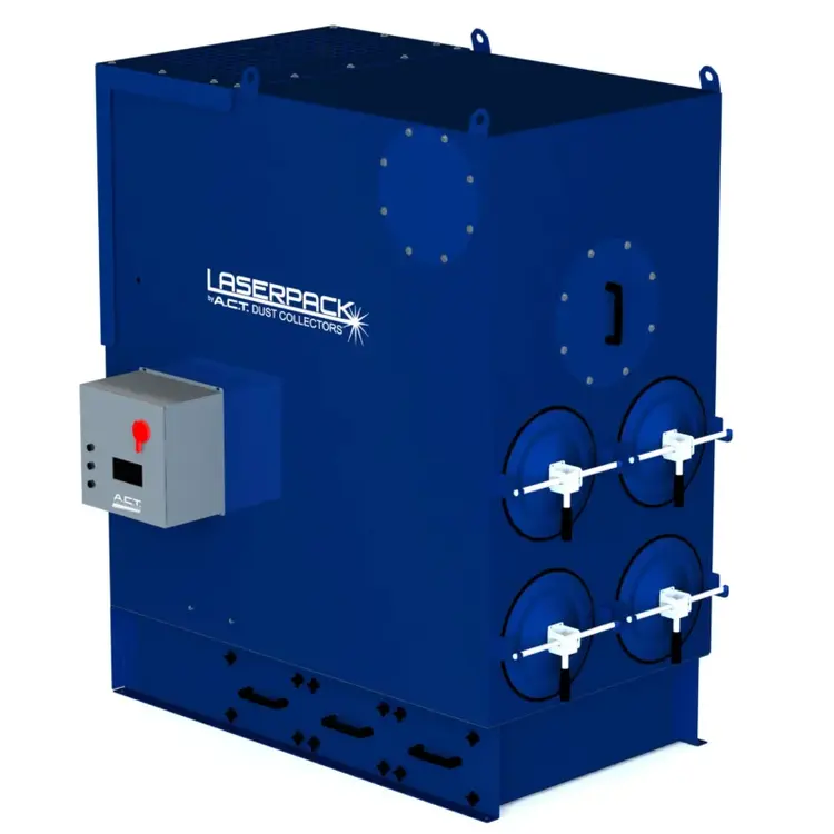 Used ACT LASERPACK 8 Dust Collectors | Mac-Tech #401051