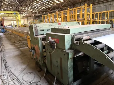 USED DIMECO ROLLFORMING LINE 1250 X 1 MM