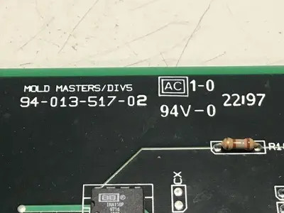 USED MOLD MASTER 94-013-517-02