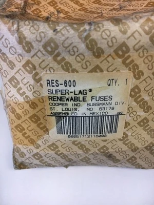 NEW Cooper Bussmann RES-600