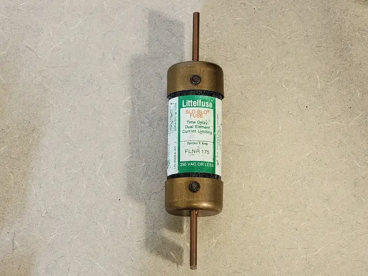 Used LITTELFUSE FLRNR 175 Misc Electrical & Power Parts British Columbia CA | Lenmark #248513
