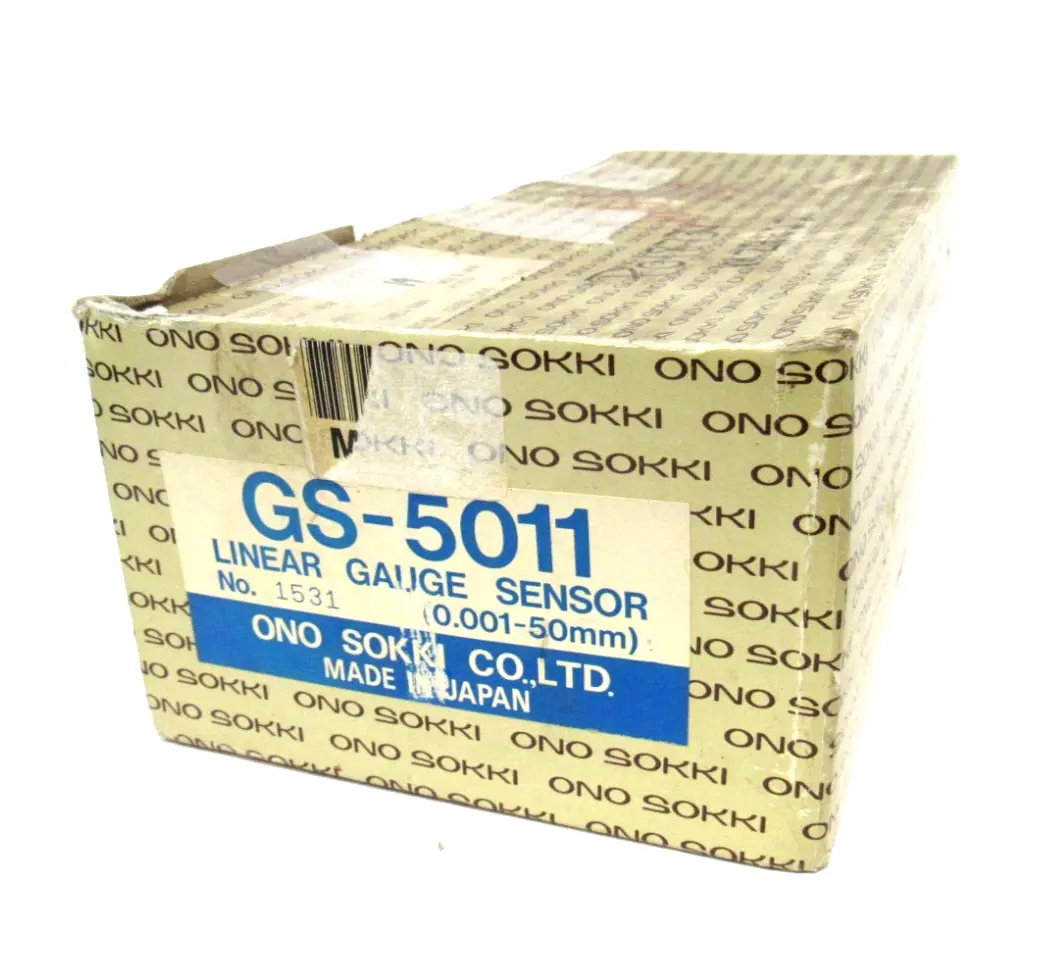 NEW ONO SOKKI GS-5011 LINEAR GAUGE SENSOR GS5011