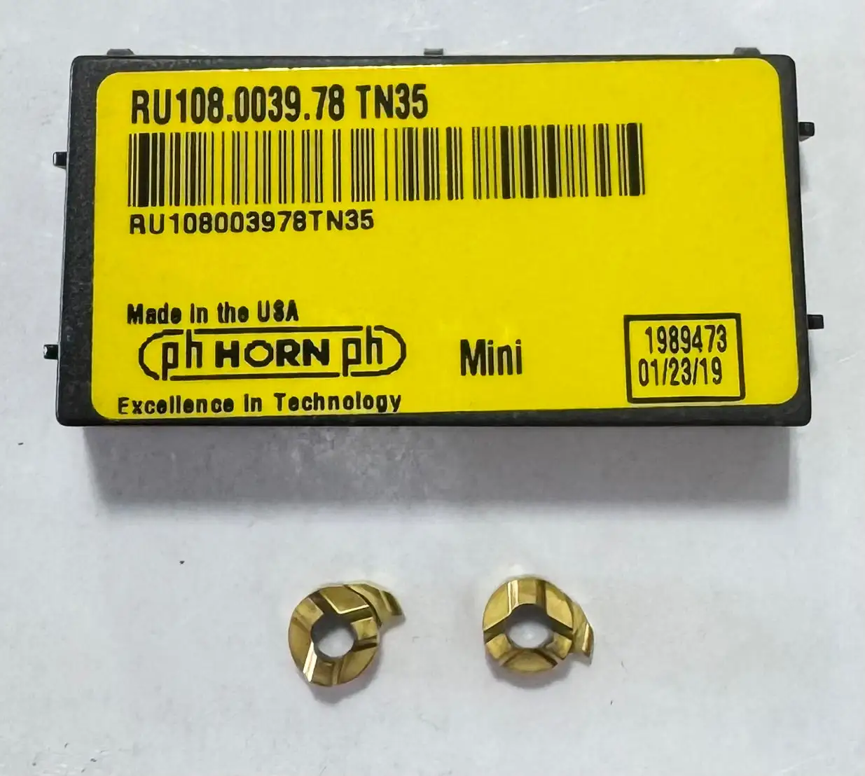PH Horn Carbide Inserts RU108.0039.78 Grade TN35 Turning Inserts 2 Pack