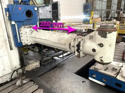 USED GIDDINGS & LEWIS 6 AXES X: 24 000 - Y: 2133 - Z: 4572 MM CNC