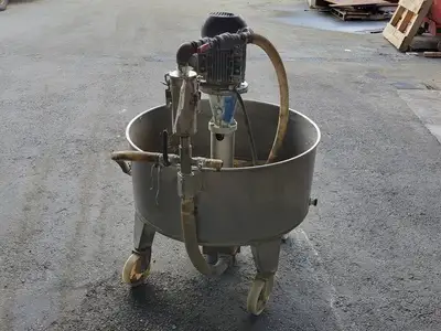 Pump Bin w/ 2 hp Motor