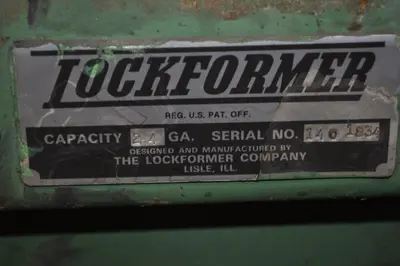 USED LOCKFORMER DUPLEX