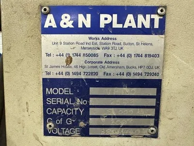 A&N PLANT VP100 Rotary Tables | Bayou Machinery (8)