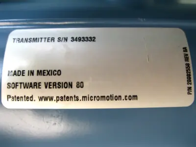 Used Micro Motion 1700 R11 AB AEZZZ Sensors New Hampshire US | Bitter End Trading #1452859