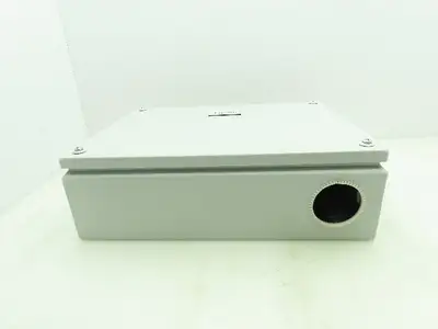 Rittal KL1508 Electrical Enclosure Terminal Box w/Backplate Gray 400x200x120mm