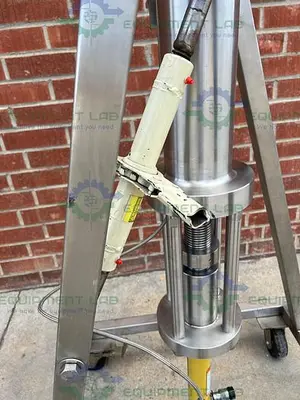 USED SEPTECH ANNULAR EXPANSION STAINLESS STEEL PREPARATIVE HPLC COLUMN