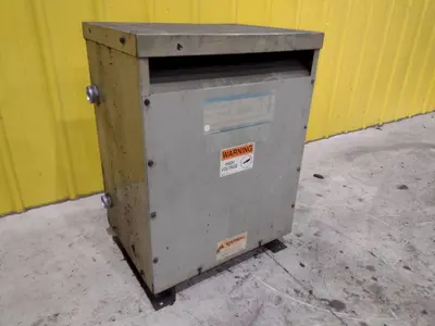 45 KW GENERAL ELECTRIC 480 <-> 240 VOLT TRANSFORMER: STOCK #23365