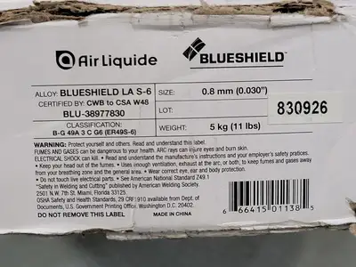 Mig Wire 0.030" x 11 lbs, Blueshield LA S-6, BLU-38977830, ER49S-6