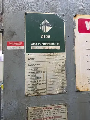 USED AIDA NC1-150