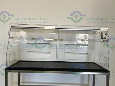 USED FLOW SCIENCES RK2600 6 FT VENTED BALANCE SAFETY ENCLOSURE W/ STAND