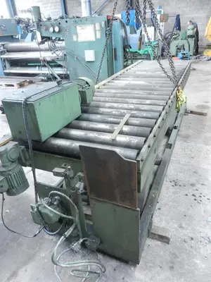 USED ROLLER CONVEYOR/SCISSORLIFT 3400 MM - 3 TON