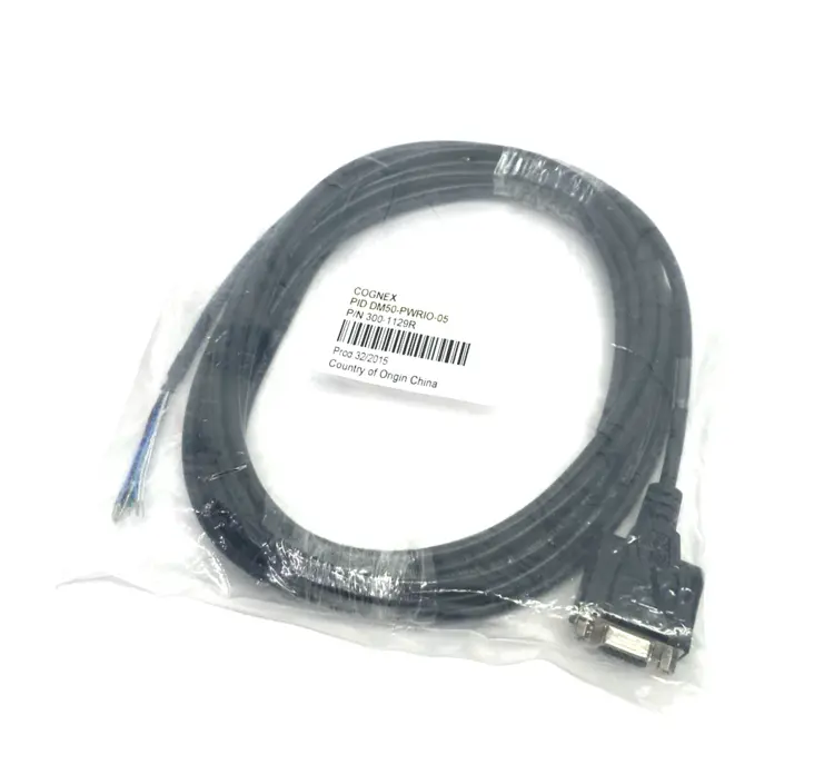 New | in-Stock Cognex DataMan Connection Cable 5m Flying Leads, 300-1129R Connector Accessories Michigan US | Maverick Industrial Sales #1400883