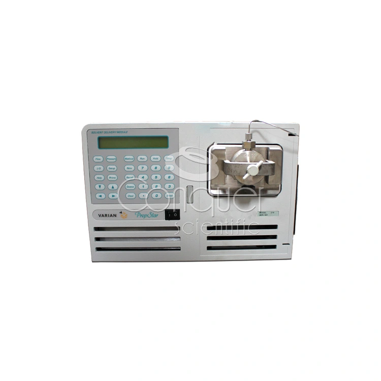Used VARIAN SOLVENT DELIVERY MODULE 218 Liquid Chromatography Systems California US | Conquer Scientific #804762