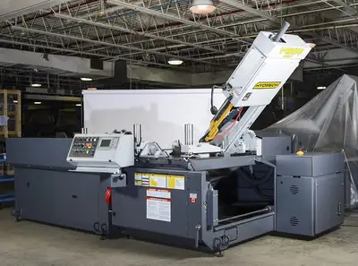 New | in-Stock HYDMECH V-18 APC Vertical Band Saws Texas US | FMI Trading #679161