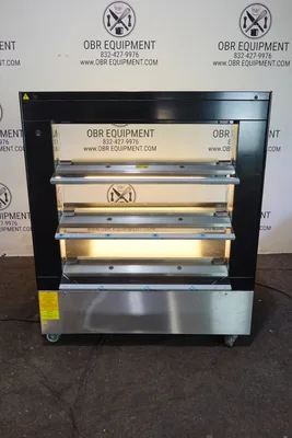 FRI-JADO 48” ELECTRIC HEATED SELF-SERVE MERCHANDISER MULTI-DECK DISPLAY MODEL MD-48-3