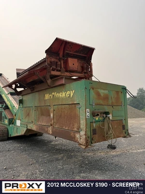 Used 2012 MCCLOSKEY S190 Vibratory Screens Pennsylvania US | Proxy Equipment #1426134