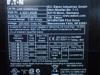 USED EATON C4410590NOUI
