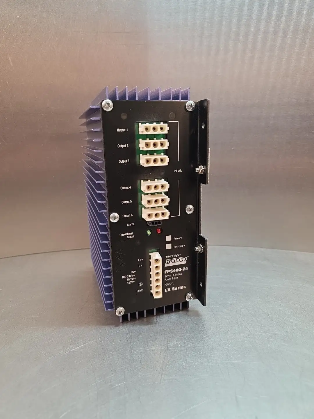 Used Foxboro P0922YU FPS400-24 I/A Series Power Supply, 100-240VAC, 125VDC PLC Power Supplies South Carolina US | Palmetto Automation #1539734