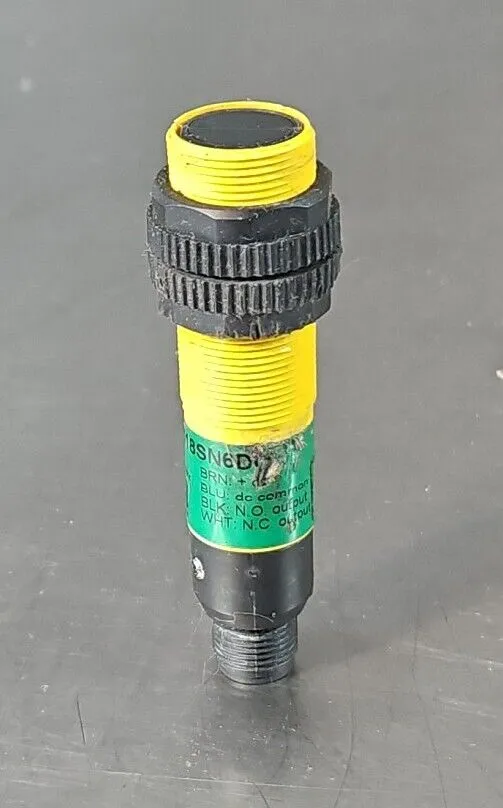 Banner S18SN6DQ Photoelectric switch sensor 10-30VDC NPN. Loc5E-19