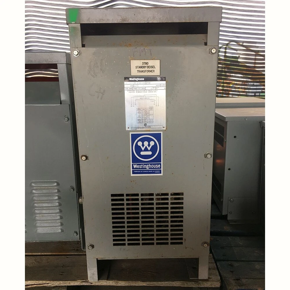 Westinghouse 25 kVA 600 - 120/240 Transformer